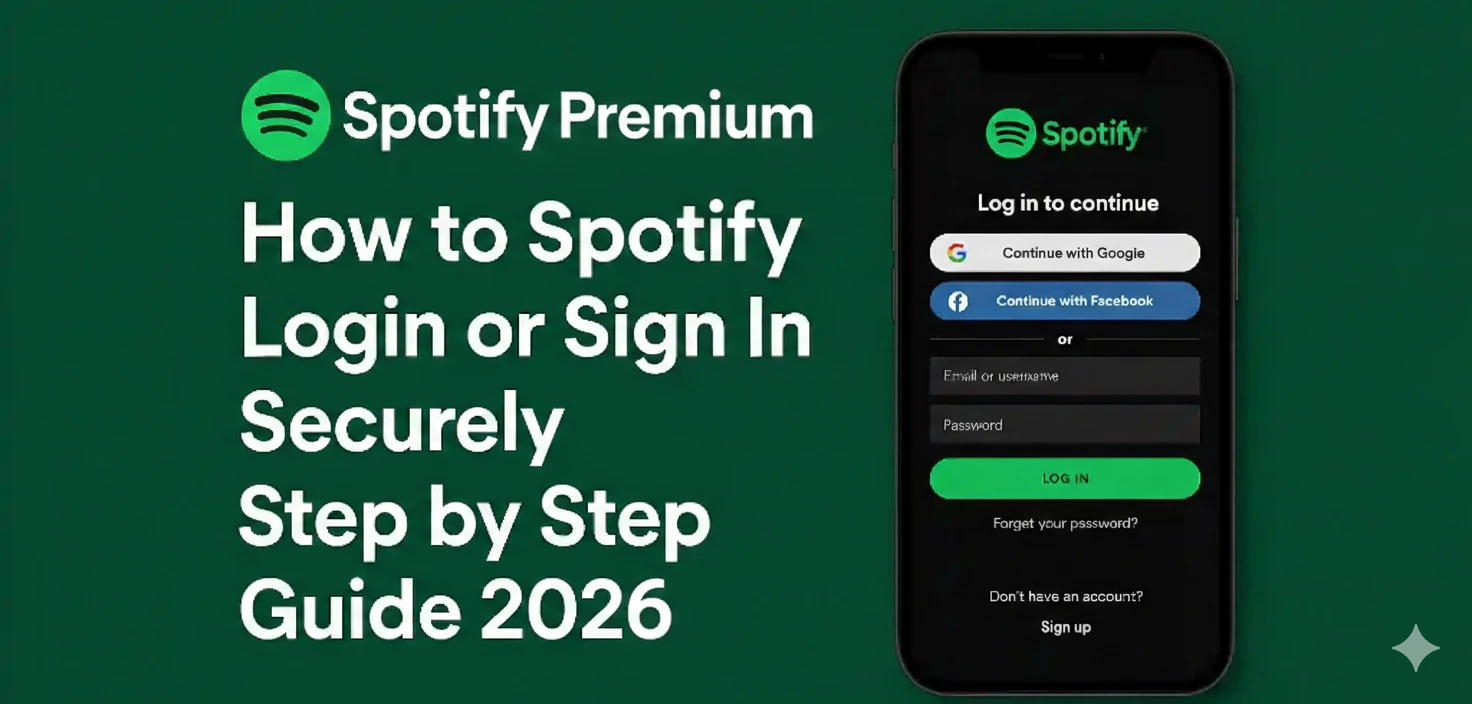 Spotify Login or Sign